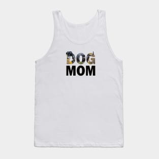 DOG MOM - Great Dane oil painting word art Tank Top